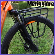MERIGGIARE Mountain Bike Cargo Rack, Bike Repair Stand Accessory Steel 25KG Capacity Bicycle Parking