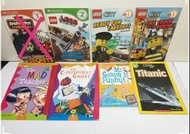 大平賣7本：樂高城市故事系列 LEGO City Story book + 其他英文故事書 Other children's Story book 二手 新淨 清屋 平賣