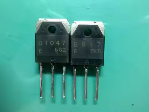 Used 5pairs 2SB817 2SD1047 ( 5pcs B817 + 5pcs D1047 ) Original disassembly
