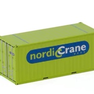 WSI 1: 50 Straw Crane; 20 FT Container Alloy Model 01-3158