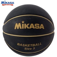 【💥 3 號籃球】MIKASA Basketball Size 3 橡膠 兒童/初小用 籃球 黑金色 日本直送