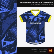 Catalogue 2024 - 002 | Sublimation Jersey, T-Shirt &amp; More Design Template | Adobe Illustrator