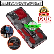 CASE SAMSUNG GALAXY A02 /A02S/A03/A03S/ A03 CORE  CASE HP CASING STANDING BACK KLIP HARD CASE ROBOT