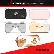 GeekShare Switch Slim Storage Bag Series - Car Ear (Grey) / Cinnamoroll / Team Timothy / ETC