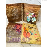BINDER 5005 CAMPUS BROWN daun / BINDER HARD COVER
