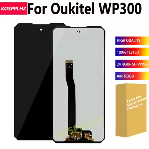 6.78" FHD+ For Oukitel WP300 5G LCD Touch Screen Display Replacement Part For Oukitel WP300 Screen P