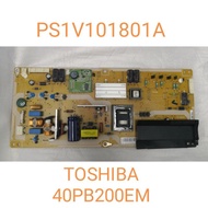 TOSHIBA POWER BOARD 40PB200EM