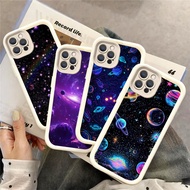 WB29 cosmic planets Casing for hp Plating iphone 13 11 X 8 7 XR 6 Plus TPU material