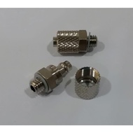 SMC M-5H-6 Hose Nipple , Thread M5 ×Tube 6mm RM10 =3pcs