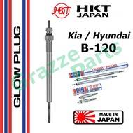 HKT 100% Made In Japan Heater Glow Plug B-120 / 36710-4A000 for Kia Sorento 2.5 CRDi Hyundai Starex 