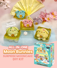 Mid Autumn Festival Mooncakes Baking Kit - Gobblin Club DIY Moon Bunnies Petite &amp; Regular Snowskin Mooncake Kit [EXP: 15/11/2023]