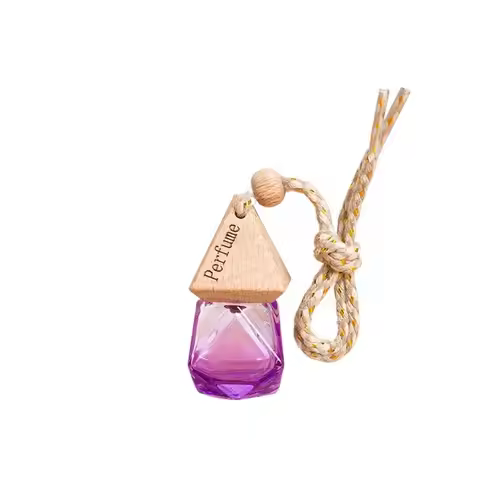 Mini Car Diffuser Bottle Refillable Hanging Ornament Hanging Car Perfume Bottle 8ml Scent Perfume Bo