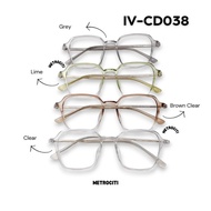 MATA METROCITI Bebilenka IV-CD038 Glasses Normal Minus Glasses, Stylish Glasses, Korean Bluechromic 