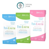 Tru Earth Laundry Sheets 384 loads Eco-Strips hypoallergenic Low Suds antibacterial detergent soap replace capsule beads