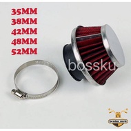 AIR FILTER RACING UNIVERSAL 35MM, 38MM, 42MM, 48MM, 52MM