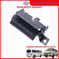 NISSAN URVAN 2007-2013 E25 HANDLE TAILGATE REAR BOOT BONNET DOOR 2008 2009 2010 2011 2012