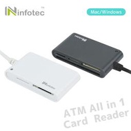 ☆YoYo 3C☆infotec IC103 ATM多合一記憶卡晶片讀卡機