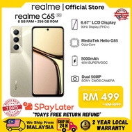 ✨HOT SALE✨ Realme C65 5G | 8GB RAM + 256GB ROM | 5000mAh Battery | 45W Fast Charging | Smooth Perfor