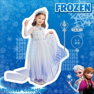 現貨🧙🏻‍♂️🧙🏻DISNEY 入園 小童cosplay FROZEN elsa服裝 6 件套 兒童ELSA衣服夢想工作衣服職業扮演故事書 角色扮演公益金便服日衣服 萬聖節衣服 pilot Cospl