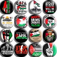 Palestine Badge Button Size 44 mm