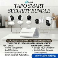 [Tapo H500 Smart Hub Super Bundle] TP-Link Tapo H500 Smart Hub Bundle with Tapo Cameras and Sensors 