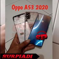 Housing Fullset Oppo A53 2020 Kesing Casing Cassing Back Door Bone Lcd Stand Oppo A53