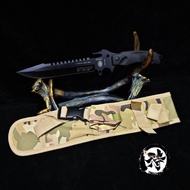 มีด​เดินป่า​ [Night Devil 911] DARK OPEATION วัสดุ​ใบ​:เหล็ก​กล้า​คาร์บอน​สูง​ N690​