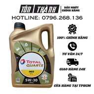 [ HÀNG CHÍNH HÃNG TOTAL ] Dầu nhớt Total Quartz INEO MC3 5w30 Dùng cho máy xăng và máy dầu (5Lít)