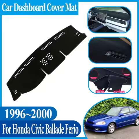 Car Dashboard Dashmat Anti-sun Center Console Dash Avoid Light Mat Accessorie For Honda Civic Ballad