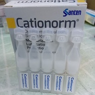 SANTEN CATIONORM 5pcs EXP JULY 2027