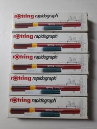 Rotring 針筆(make in Germany)0.3, 0.4, 0.6, 0.8, 1.0