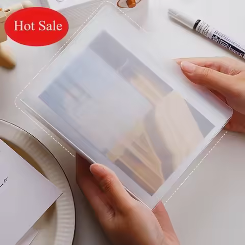 Storage Book Large Capacity Card album 40 Inner Page Card Bills Invoice Notes Collection Album photo