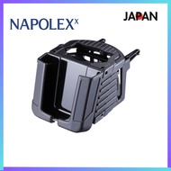 Napolex Car Drink Holder Fizz Smartphone AC Holder Compact Black with Swivel Function Fizz-1019