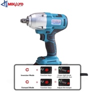 Impact Wrench Cordless 88V Mikayo Mesin Pembuka Baut / Mesin Impek / Impek Batre / Impek 2 Batre