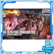 Bandai HG RX-78-01[FSD] Gundam FSD | Mobile Suit Gundam The Origin MSD | E.F.S.F. Prototype Mobile S