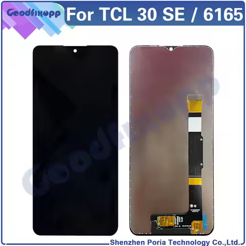 100% Test For TCL 30 SE 30SE 6165 6165H 6165A 6165S LCD Display Touch Screen Digitizer Assembly Repa