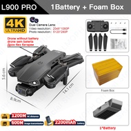 FGTRE L900 Pro MAX Drone 4K มืออาชีพพร้อมกล้อง WIFI 360เซ็นเซอร์หลีกเลี่ยงอุปสรรคลื่นไหลด้วยแสง FPV