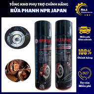 [Thùng 12 chai] Dung dịch vệ sinh phanh bố thắng - Vệ sinh thắng đĩa tẩy dầu mỡ chính hãng NPR JAPAN
