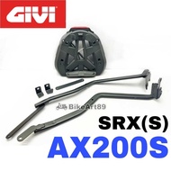 Monorack Givi Extreme Special Advance Rack l QJMOTOR AX200S SRX(S)-AX200S Heavy Duty J Rack Base Com