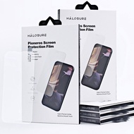 HALOSURE PIONEROS CLEAR FULL Tempered Glass Screen Protector Film for iPhone 15/15 PRO/15 PLUS/15 PRO MAX/14/14 Plus/14 PRO/14 PRO MAX/13/13 PRO/12/12 PRO/12 PRO MAX/11/11 PRO/11 PRO MAX/XR/XS X/XS MAX