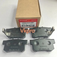 [THAILAND] HONDA ACCORD SV4 SM4 S84 SDA SNA CIVIC TRO RN6 REAR DISC BRAKE PAD 43022-S84-A00 / 43022-