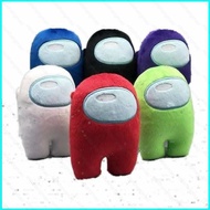 HK1 10cm Among Us Plush Crewmate Plushie Kawaii Stuffed Soft Game Plush Toy Lovely Stuffed Doll KH1