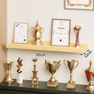 全城熱賣 - 榮譽牆展示架 壁掛隔板層板架子 放獎盃企業證書獎牌牆上陳列置物架