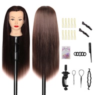 mannequin head 28in Practice braiding hair mannequin wig head cosmetologydoll hair Free diy set and 