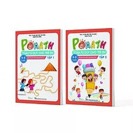 Book - Combo of 2 books - POMath - Math thinking for 3rd grade children (8-9 years old) - MC