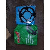 Kriss K110 K100 CT100/CT110 sprocket belakang SRL115 fi