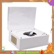 sanhuiRetro CD Player Rechargeable Support CD BT USB 3.5mm AUX Portable CD Player Bluetooth-Compatib