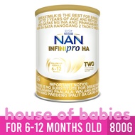 NAN InfiniPro HA Two 800g 6-12 Months Old Milk Supplement