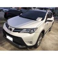 【FB搜尋桃園阿承】豐田 超人氣RAV4 2014年 2.5 白色 二手車 中古車