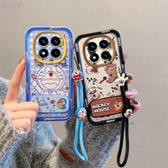 Case Redmi NOTE15PRO PLUS 5G Cute 3D Comic Cartoon Plush toys TPU Soft Silicone Women's bracelet hol